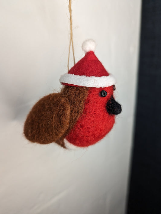 Felted Robin Decoration